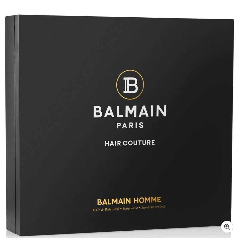 NWT Balmain Hair Standard Homme 4-Piece Set